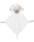 Бебешка играчка за гушкане Interbaby - Doudou, мече, бяла - 1t