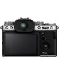 Безогледален фотоапарат Fujifilm - X-T5, 18-55mm, Silver - 6t