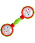 Бебешка дрънкалка Canpol - Гира с топчета, зелена - 3t