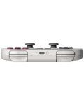 Безжичен контролер 8BitDo - SN30 Pro, Hall Effect Edition, G Classic, бял (Nintendo Switch/PC) - 3t
