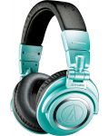 Безжични слушалки Audio-Technica - ATH-M50XBT2, Ice Blue - 1t