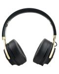 Безжични слушалки PowerLocus - P3, черни/златисти - 3t