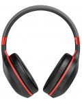 Безжични слушалки PowerLocus - P4 Plus, червени/черни - 3t