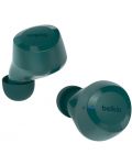 Безжични слушалки Belkin - SoundForm Bolt, TWS, зелени - 1t