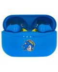 Детски слушалки OTL Technologies - SEGA Sonic, TWS, сини/жълти - 3t