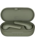Безжични слушалки Defunc - True Basic, TWS, зелени - 4t