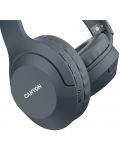 Безжични слушалки с микрофон Canyon - BTHS-3, сиви - 3t