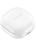 Безжични слушалки Samsung - Galaxy Buds2, TWS, ANC, White - 6t