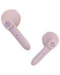 Безжични слушалки PowerLocus - PLX4, TWS, розови - 2t