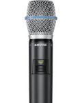 Безжичен микрофон Shure - GLXD2/B87, черен - 1t