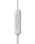 Безжични слушалки с микрофон Sony - WI-C310, бели - 3t