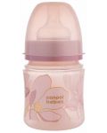 Бебешко антиколик шише Canpol babies - Easy Start, Gold, 120 ml, розово - 1t