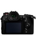 Безогледален фотоапарат Panasonic - Lumix G9, Leica 12-60mm, Black - 4t