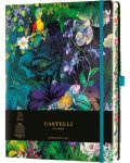 Бележник Castelli Eden - Lily, 19 x 25 cm, линиран - 1t
