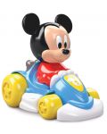 Бебешка играчка Clementoni Baby - Mickey Go Kart, с дрънкалка - 2t