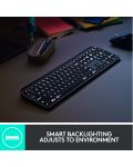 Безжична клавиатура Logitech - MX Keys, Graphite - 5t
