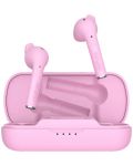 Безжични слушалки Defunc - TRUE PLUS, TWS, розови - 3t