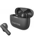 Безжични слушалки Canyon - CNS-TWS10, ANC, черни - 3t