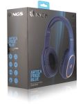 Безжични слушалки с микрофон NGS - Artica Pride, сини - 4t