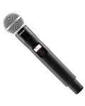 Микрофон Shure - QLXD2/SM58-K51, черен/сребрист - 2t
