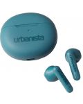 Безжични слушалки Urbanista - Austin, TWS, Lake Green - 3t