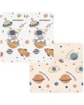 Двустранно килимче за игра Sonne - Astronaut/Planets, 180 х 200 х 2 cm - 1t