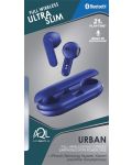Безжични слушалки Cellularline  - Urban, TWS, сини - 4t