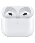 Безжични слушалки Apple - AirPods 3 MagSafe Case, TWS, бели - 3t