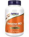 Betaine HCl, 120 капсули, Now - 1t