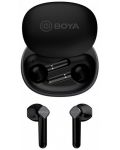 Безжични слушалки Boya - BY-AP100-B, TWS, черни - 2t