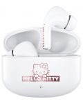 Безжични слушалки OTL Technologies - Core Hello Kitty, TWS, бели - 2t