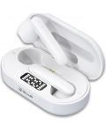 Безжични слушалки Tellur - Flip, TWS, бели - 2t