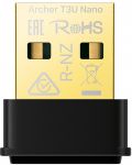 Безжичен USB адаптер TP-Link - Archer T3U Nano, 1.3Gbps,черен - 1t