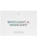 BH Cosmetics Палитра хайлайтър Spotlight & Highlight, 6 цвята - 2t