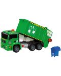Пневматичен камион за боклук Dickie Toys - 1t