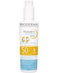 Bioderma Photoderm Слънцезащитен спрей Pediatrics, SPF 50+, 200 ml - 1t
