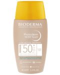 Bioderma Photoderm Слънцезащитен флуид Nude Touch, светъл, SPF 50+, 40 ml - 1t