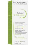 Bioderma Sébium Крем срещу несъвършенства с цвят  Global Cover, 30 ml - 2t