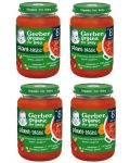 Био ястие Nestle Gerber Organic - Италианска зеленчукова яхния с домати, 4 х 190 g - 1t