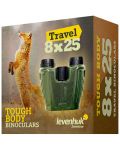 Бинокъл Levenhuk - Travel, 8x25, зелен - 2t