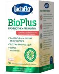 Bio Plus Пробиотик + Пребиотик, 60 капсули, Lactoflor - 1t