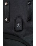 Бизнес раница за лаптоп R-bag - Roll Black, 15.6" - 7t