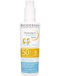 Bioderma Photoderm Слънцезащитен спрей Pediatrics, SPF50+, 200 ml - 1t