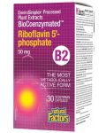 BioCoenzymated RIboflavin 5-Phosphate B2, 50 mg, 30 капсули, Natural Factors - 1t