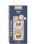Биберони Bibs - Colour, Blush Glow-Vanilla Glow, 6-18 месеца, 2 броя - 4t