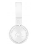 Безжични слушалки с микрофон AQL - Helios, бели - 5t