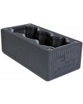 Блок за йога Blackroll - 30 х 15 cm, черен - 3t