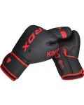 Боксови ръкавици RDX - F6 , черни/червени - 5t