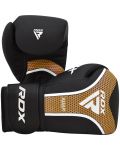 Боксови ръкавици RDX - Aura Plus T-17 , златисти/черни - 1t