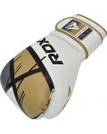 Боксови ръкавици RDX - BGR-F7 , бели/златисти - 2t